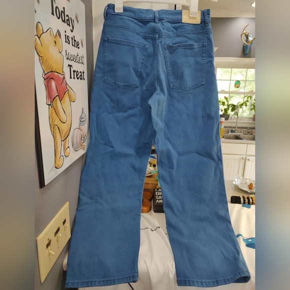 Everlane Women's Jeans The Way High Size 28 Regular Blue Cotton Denim Pants - Picture 7 of 7